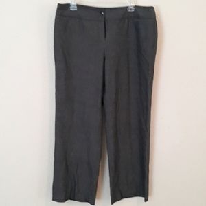 Apt 9 wide leg gray slacks
